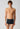 Front view of a men model wearing SK parisianbluestripes selection cotton Trunks 2 pack