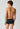 Back view of a men model wearing SK parisianbluestripes selection cotton Trunks 2 pack