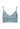 General view of a women model wearing SK sterling blue cotton Soft bra remov. pads