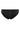 Front cutout view of SK black cotton Bikini briefs 2 pack